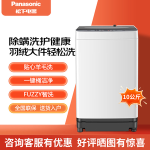 Panasonic/松下 XQB100-Q17CR/QY157/Q17CS波轮洗衣机除螨洗10KG