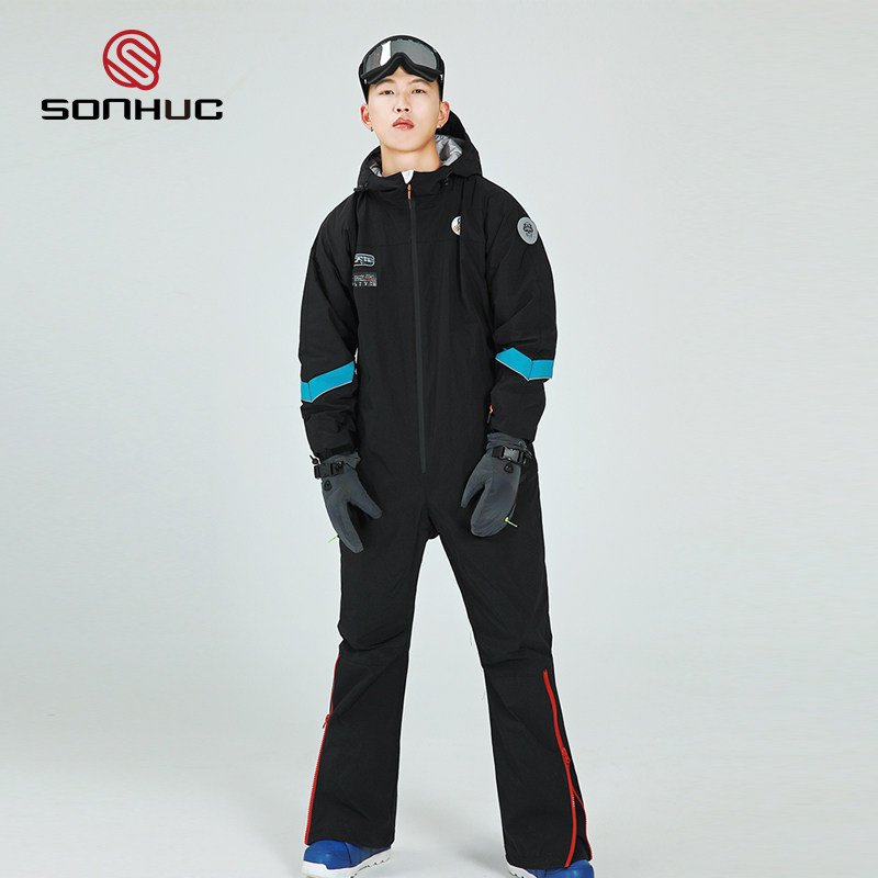 黑色连体滑雪服SONHUC/尚怀