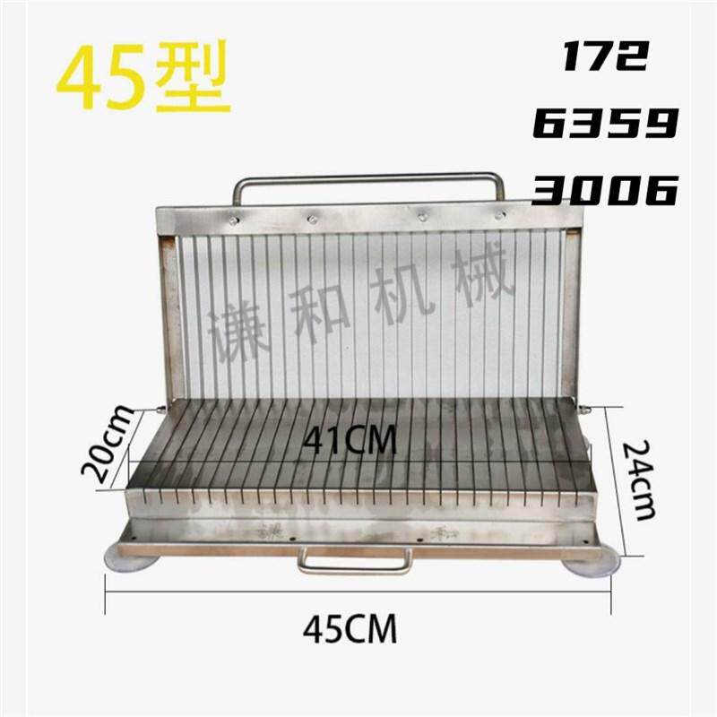 厂家手压切凉皮机午餐肉鸭血豆腐切片火腿肠神器切片机