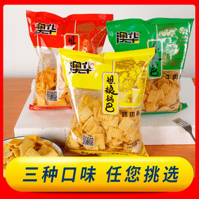 澳华老味玉米锅巴休闲零食