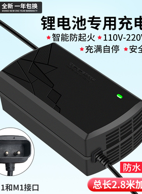 适用小牛充电器MQi/UQi/NQi/G0/G2/F0/F2/C0动力锂电池专用非原装