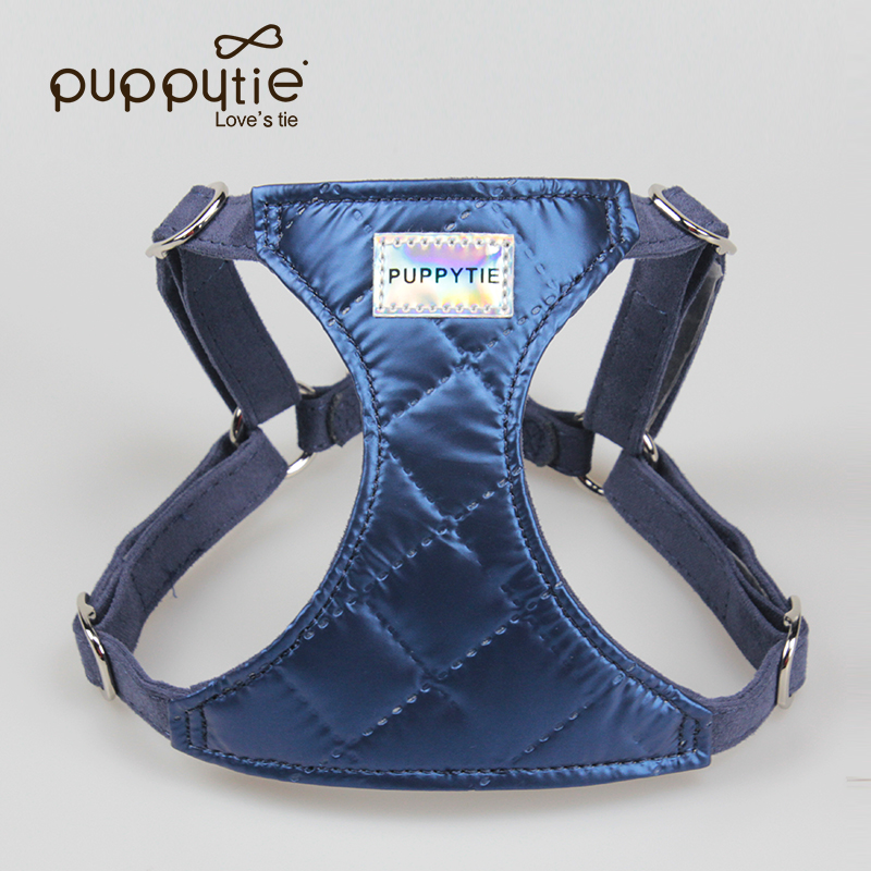 狗狗牵引绳小型犬狗绳背心式泰迪胸背泰迪比熊雪纳瑞白色i.