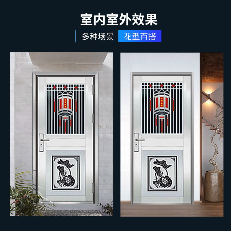 包邮黄石入户门琼楼不锈钢现货