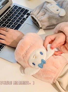 袖套女2025新款可爱护袖办公室工作干活短款套袖秋冬季羽绒服袖头