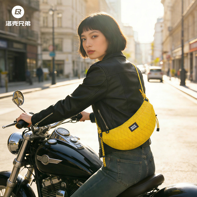 洛克兄弟香蕉造型摩托车背包