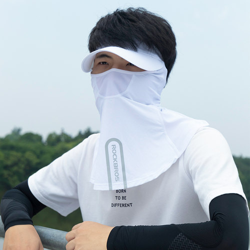 洛克兄弟防晒头套面罩男钓鱼围脖