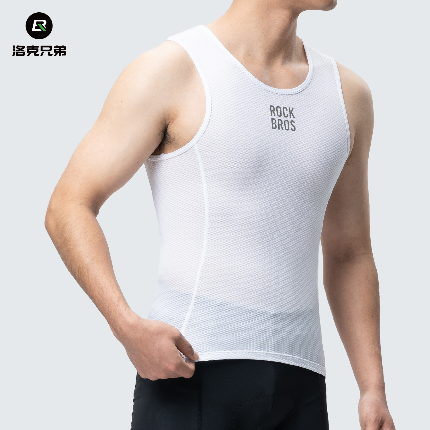 洛克兄弟排汗衫男速干透气