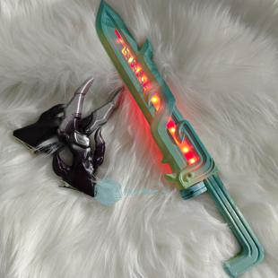 明日方舟cosplay道具 余cos道具 余角剑 发光剑 匕首 武器 相见欢