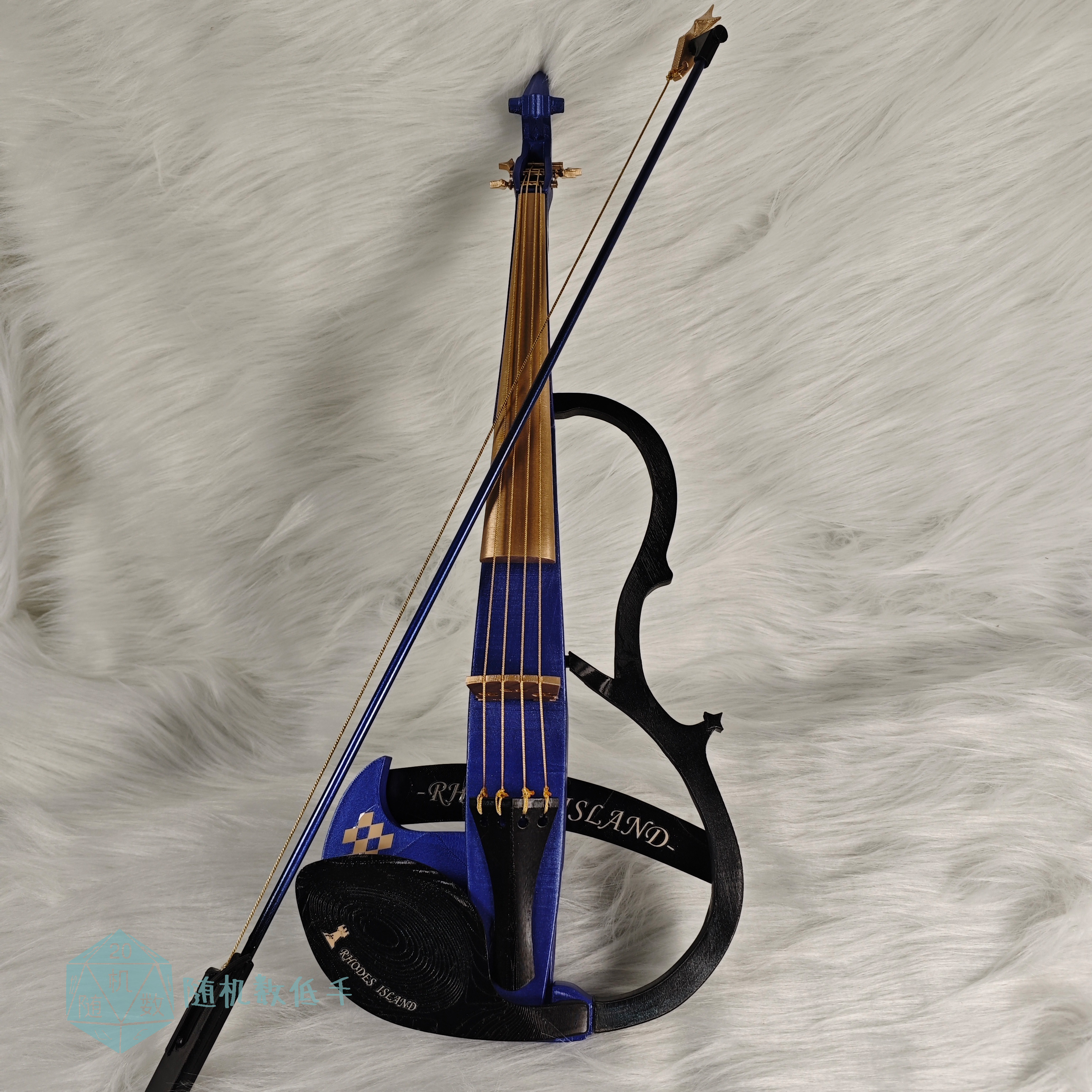 明日方舟cos道具 音律联觉小提琴 阿米娅寰宇独奏VER 音律道具