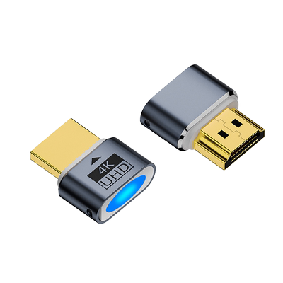 HDMI显卡欺骗器屏幕虚拟电脑显示器游戏挂机假模拟远程锁屏宝诱骗