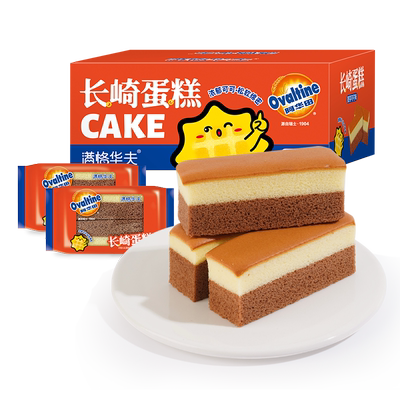 满格华夫阿华田长崎蛋糕