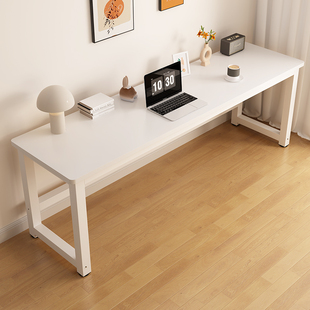 实木长条桌工作台家用卧室床边桌一字夹缝极窄桌简易书桌电脑桌子
