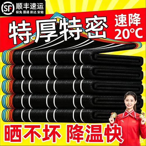 遮阳网加密加厚防晒网抗老化隔热户外植物阳台黑色新型太阳遮阳网