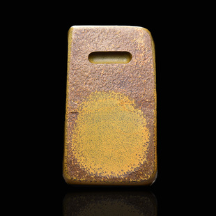 天然原石清仓老坑精品安徽歙县高档文房四宝纸墨笔砚古济源坑鳝鱼黄鱼子歙砚端砚书法国画专用砚台浅池砚板胚