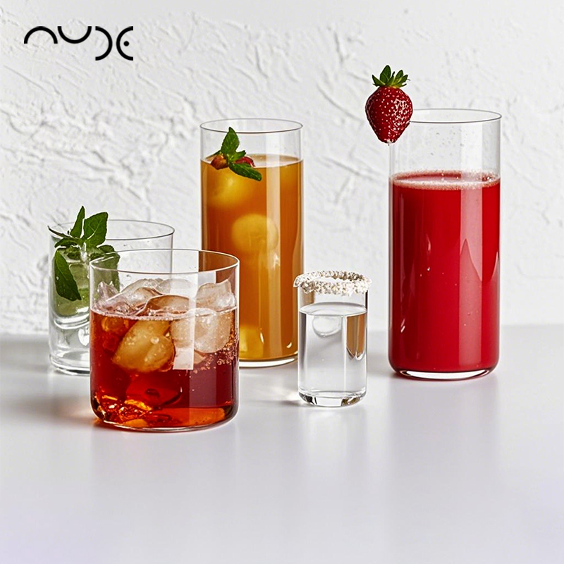 水杯土耳其NUDE水晶玻璃早餐轻薄