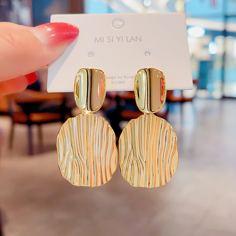 设计感小众精致耳环925银针耳钉