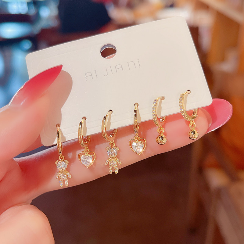 小众耳圈设计感时尚耳扣气质耳环