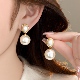 珍珠夸张气质耳钉女2026新年耳环2026新款 高级感耳饰女轻奢 爆款