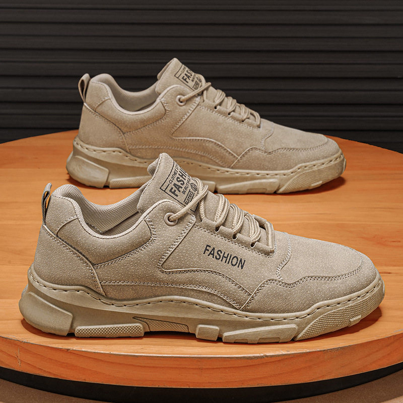 男鞋马丁靴男款2026新款春秋户外工装鞋子男士登山防滑运动休闲鞋