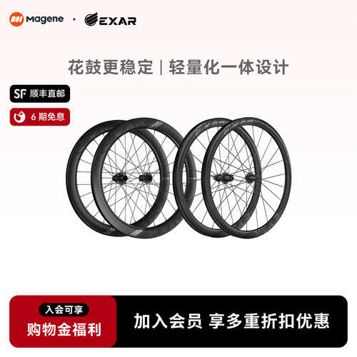 迈金exar碳纤维轮组公路山地