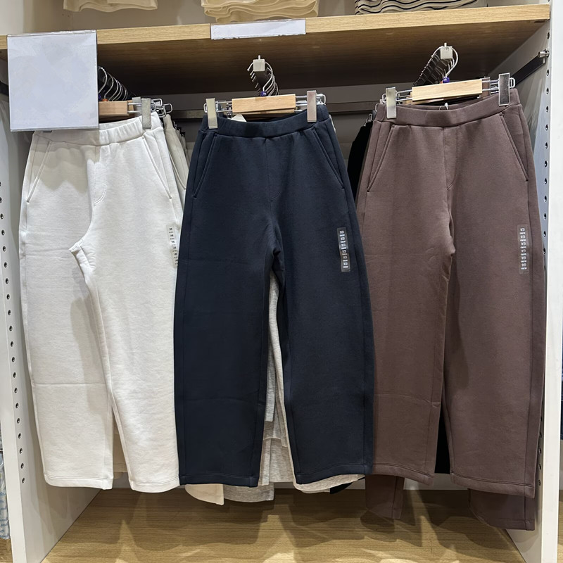 女童快干廓形运动裤弯刀镰刀长裤