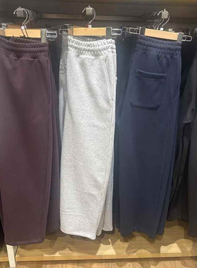 日单男/女装25秋冬宽松运动长裤裤脚抽绳休闲裤卫裤479854/479946