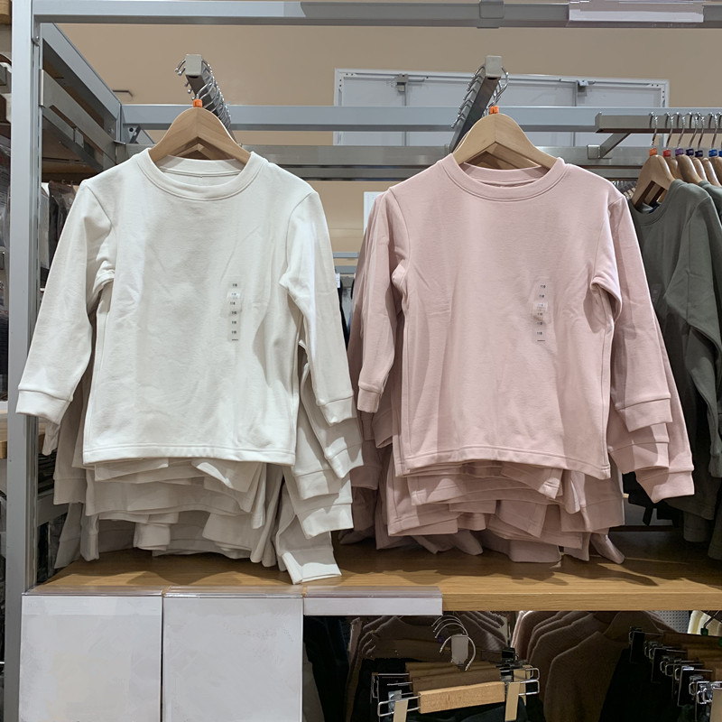 摇粒绒圆领T恤长袖抓绒衣