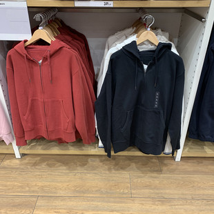 卫衣新年红外套C465201 日单男装 长袖 连帽拉链运动开衫 469928 女装