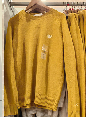 男装女装秋冬新款柔软绵羊毛圆领针织衫长袖毛衣毛衫打底衫485271