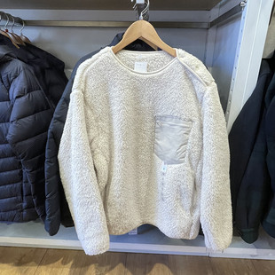 内搭外穿保暖卫衣452163 长袖 试衣间2024冬季 男女长绒摇粒绒套头衫