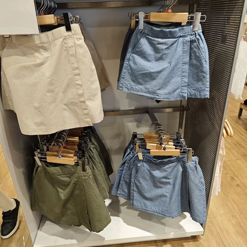 小蓉童装女童春夏少女迷你裙裤学生裙子短裤半身裙C467560/467570