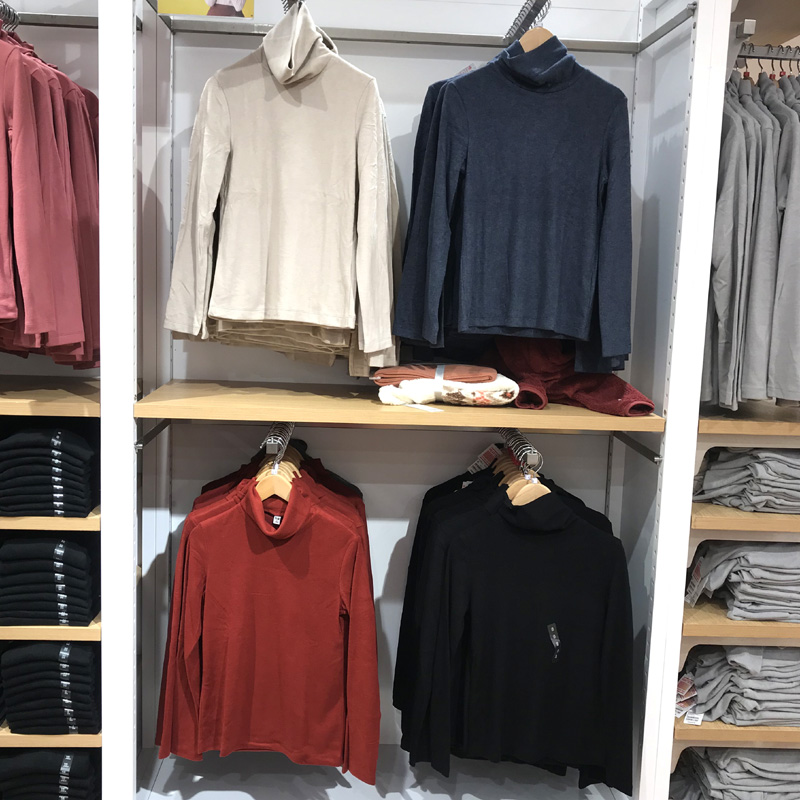 u家试衣间女装摇粒绒长袖套头