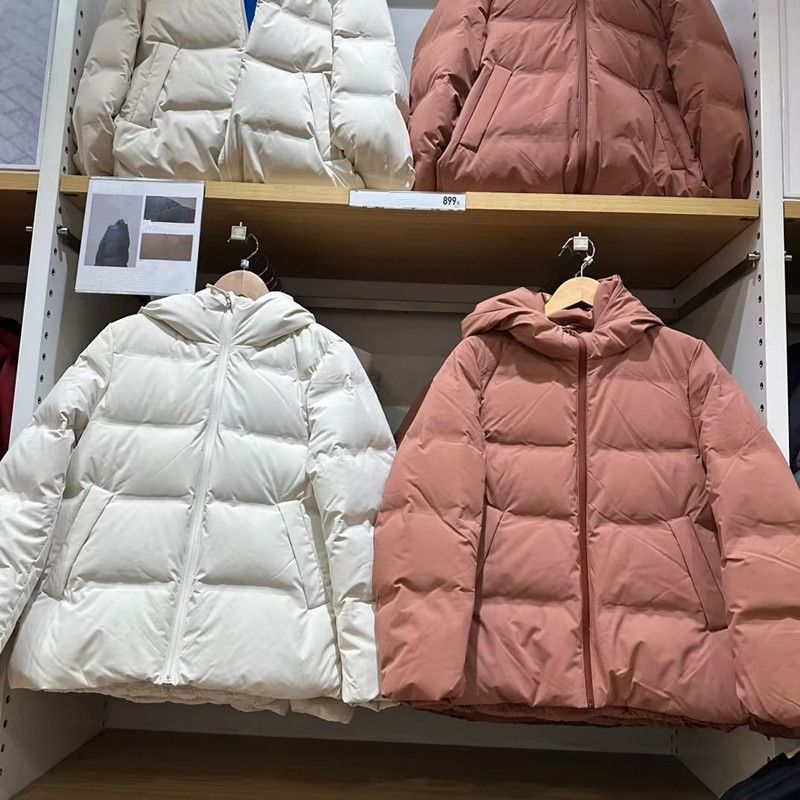 羽绒连帽外套加厚保暖羽绒服