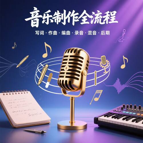 明星级制作团队坐镇作词作曲编曲配乐混音音乐相关扒谱写谱高品质