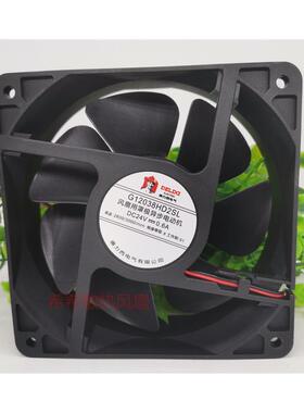 G12038HD2SL DC24V 0.6A 变频器风机 机柜电焊机散热风扇