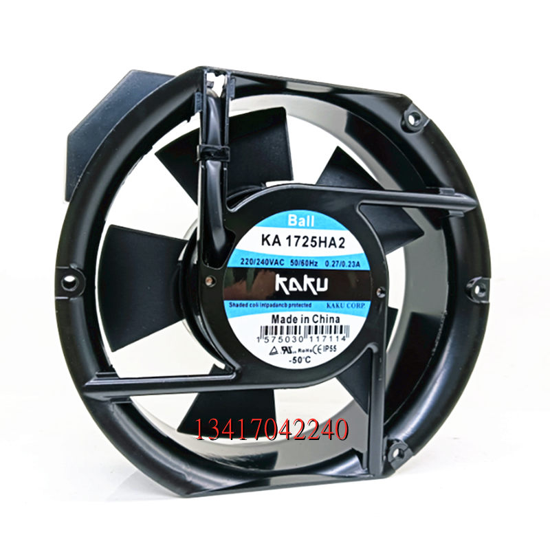 全新卡固/KAKU KA1725HA2 轴流风机17251 220V 380V 滚珠散热风扇
