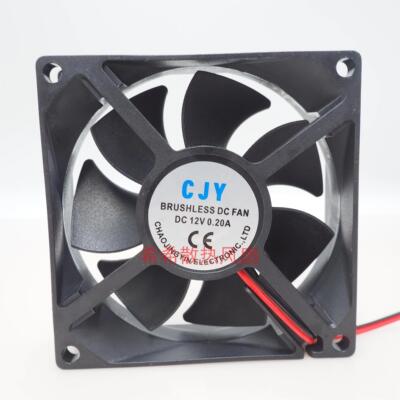 全新8025 8厘米5V12V 24V 8cmDC直流散热风扇 服务器机箱电源风扇