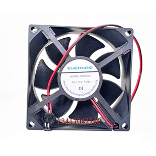 ZHB9733 24V 0.50A 全新 0.30A ZHD8025 12V 散热风扇 ZHENHAO