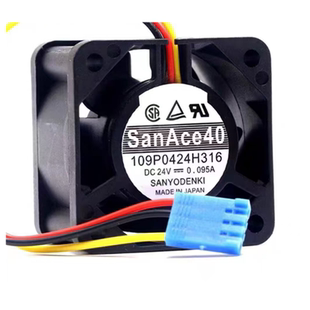 全新109P0424H316 24v 0.095A三洋nck 840D系统风扇6FC5247-0AA06
