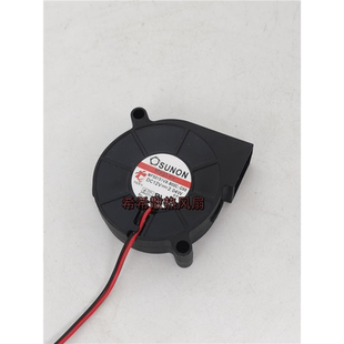 G99 B00C 鼓风机 12V 5厘米测速风扇 全新SUNON 2.04W MF50151VX