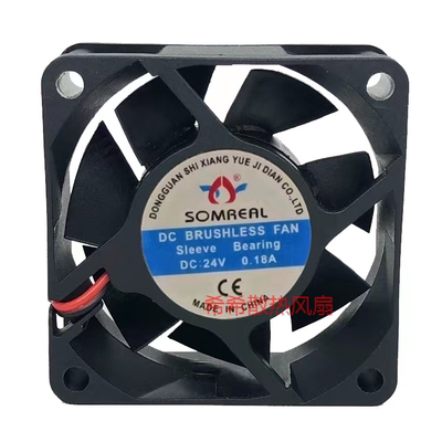 全新SOMREAL 6CM 6025 24V 0.18A  充电器 逆变器 散热风扇