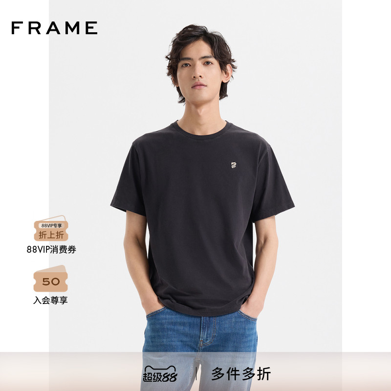 新款圆领短袖短袖FRAME