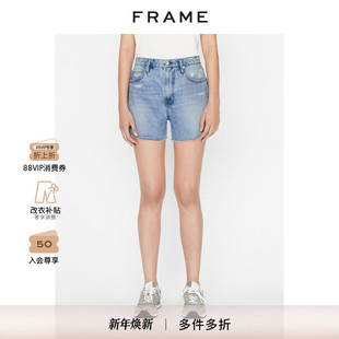 女装 FRAME高腰牛仔短裤 款 春秋款 女式