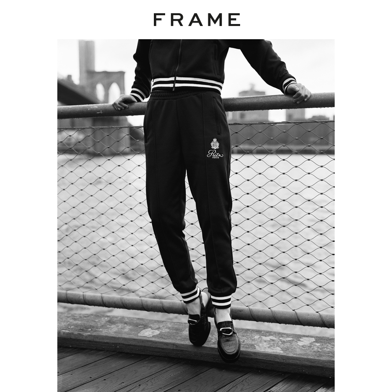 新品FRAME休闲裤束脚运动裤