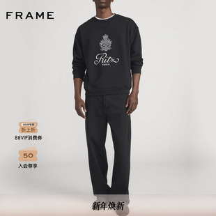 2025秋冬新款 Paris联名男女同款 FRAME Ritz 圆领套头卫衣
