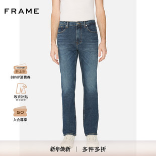 MODERN 简约高腰直筒牛仔裤 FRAME男士 STRAIGHT 2025新款