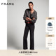 FRAME女士高腰高弹直筒牛仔裤 STRAIGHT SLEEK