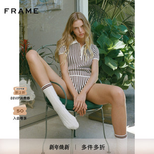 日常休闲袜子中筒袜 FRAME女士基础款 2025新款