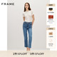 FRAME女士宽松直筒牛仔裤 SLEEK STRAIGHT