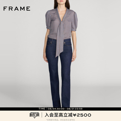 【秋季新品】FRAME女士复古高弹低腰喇叭牛仔裤THE PIXIE RODEO